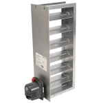 TrueZONE 8" x 20" Rectangular Parallel Blade Damper