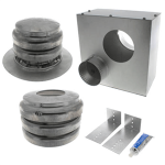 Vertical Vent Kit for 30-125 UDAS/UDBS Heaters