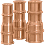 RLS Copper Press Reducer (Crimp), 1/2 to 3/8"