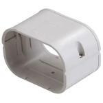 Slimduct 3-1/4" Coupler, White 100