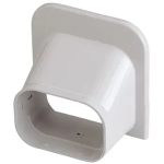 Slimduct 3-1/4" Soffit Inlet, White 100