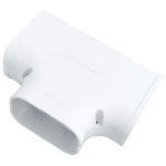 Slimduct 3-1/4" Tee, White 100